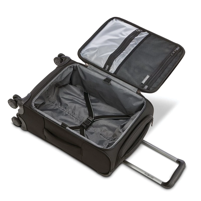 Black Samsonite Equilibrium 2 Piece Set Luggage Sets | 4950-NTOKM