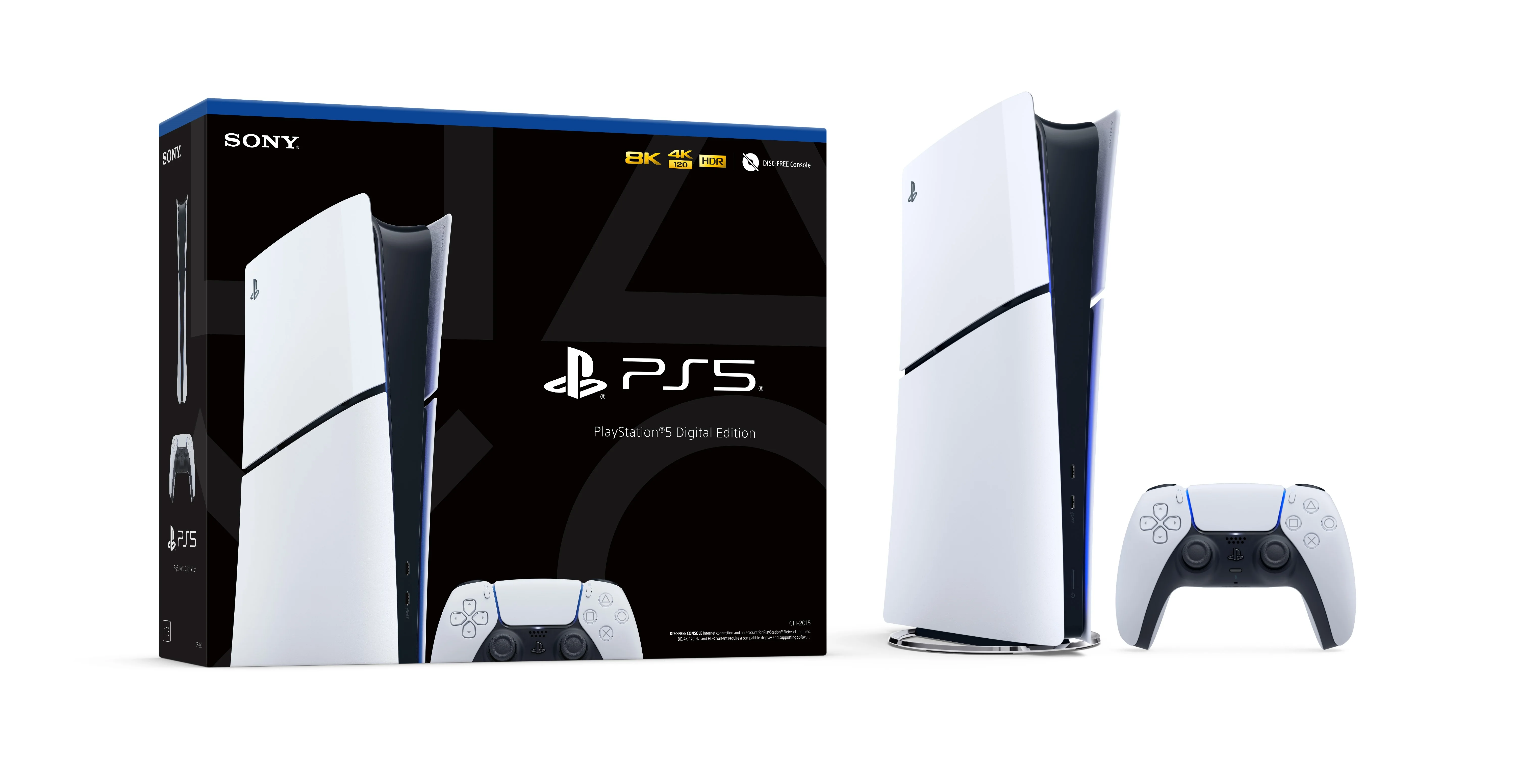 PlayStation 5 Digital Console Slim - Game Consoles