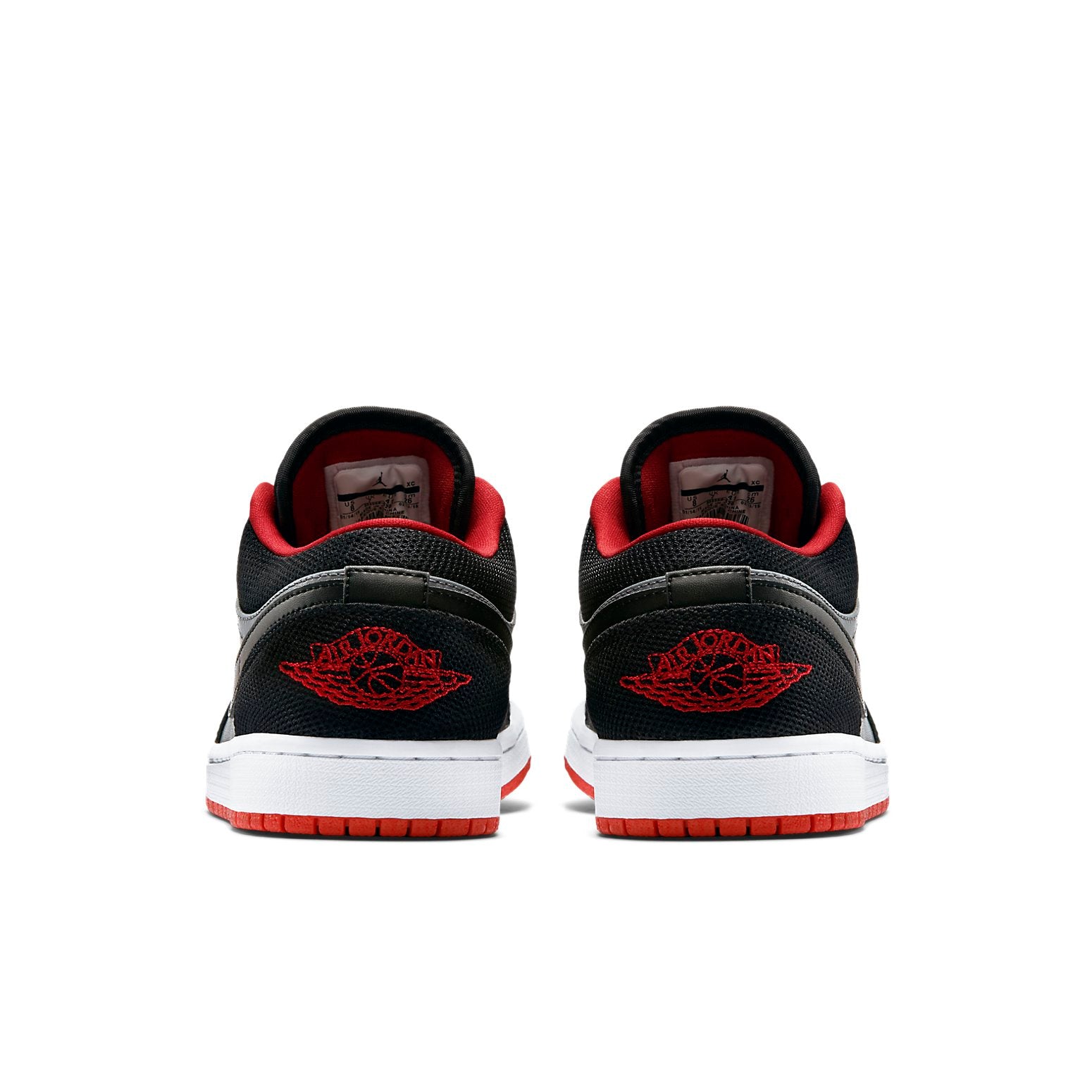 Air Jordan 1 Retro Low  Black Red Grey - Air Jordan 1 Retro Low  Black Red Grey - Jordan 1s - AIR Jordan 1
