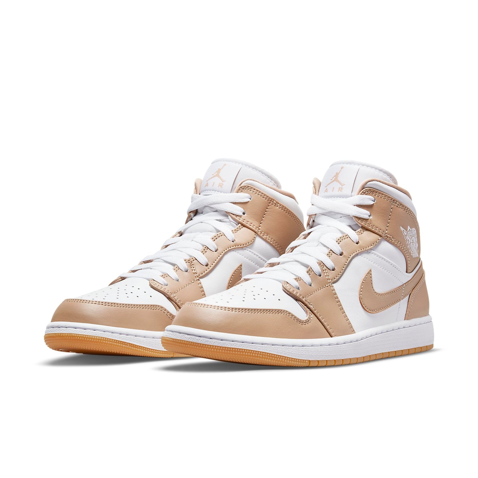 Air Jordan 1 Mid  Tan Gum - Air Jordan 1 Mid  Tan Gum - Jordan 1s - AIR Jordan 1