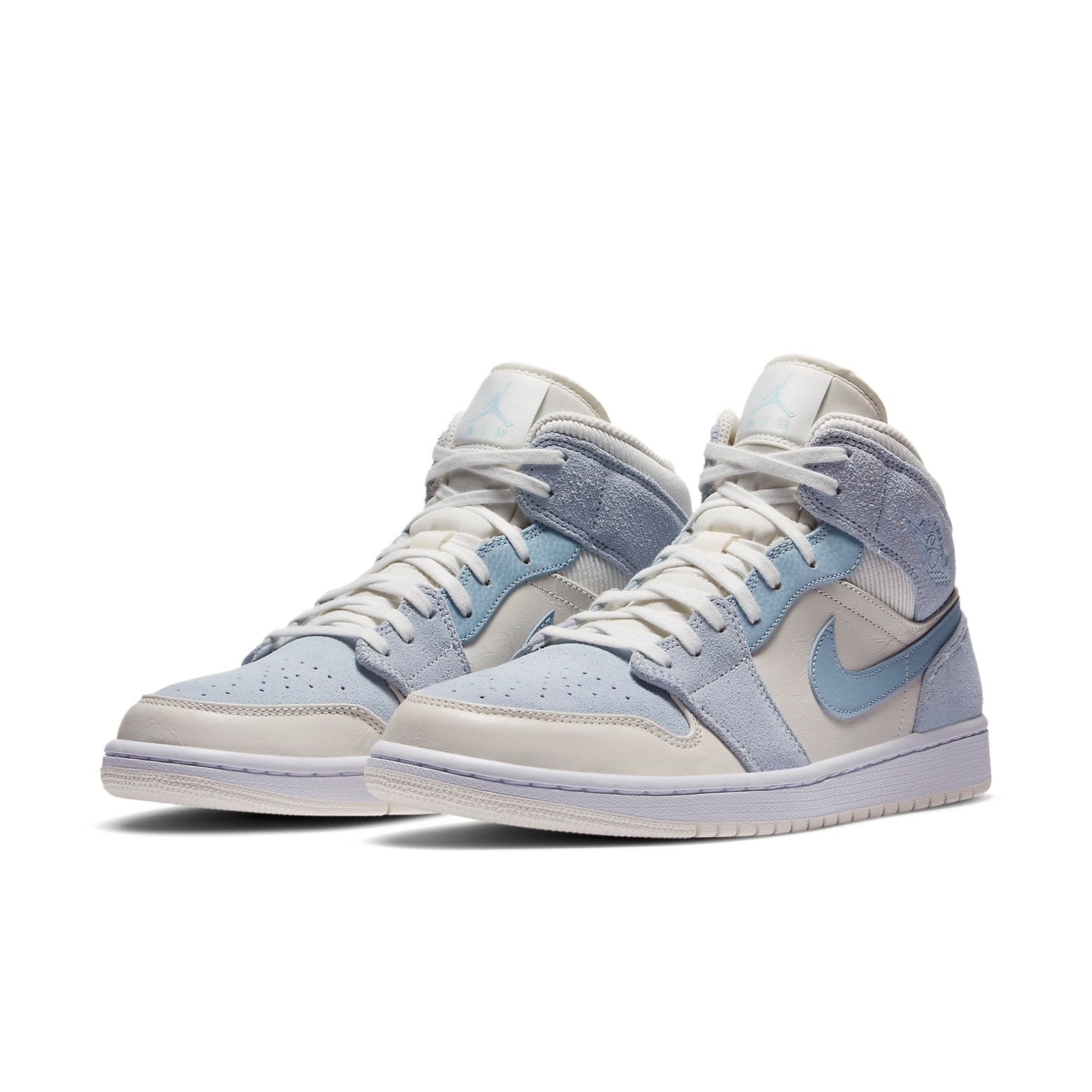 Air Jordan 1 Mid SE  Sail Light Blue - Air Jordan 1 Mid SE  Sail Light Blue - Jordan 1s - AIR Jordan 1