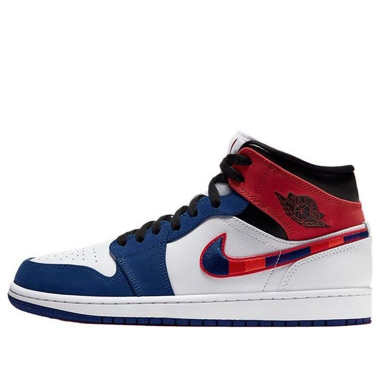 Air Jordan 1 Mid  Multicolored Swoosh - Air Jordan 1 Mid  Multicolored Swoosh - Jordan 1s - AIR Jordan 1