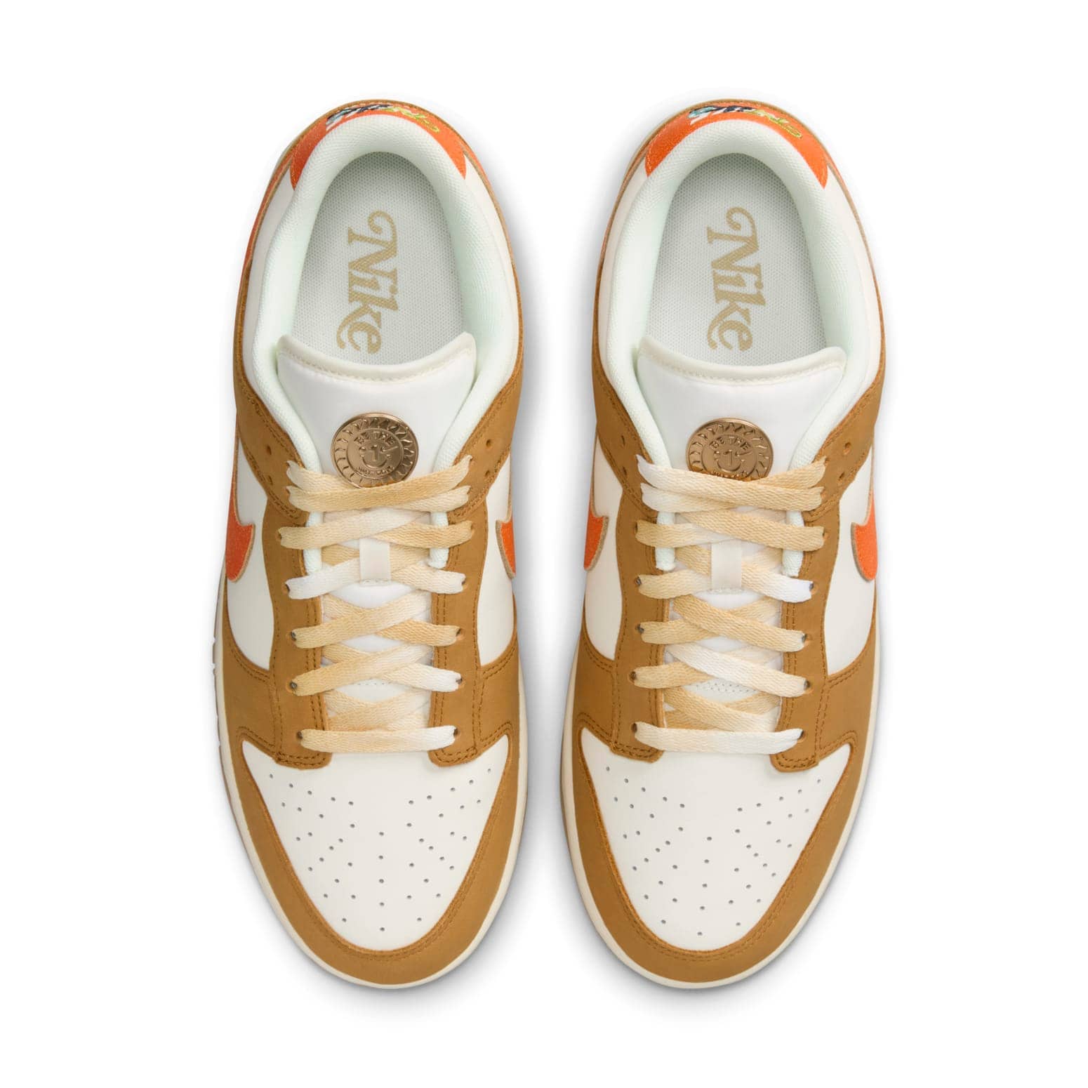 Nike Dunk Low Retro  Sail Safety Orange Wheat - Nike Dunk Low Retro  Sail Safety Orange Wheat - Jordan 1s - AIR Jordan 1