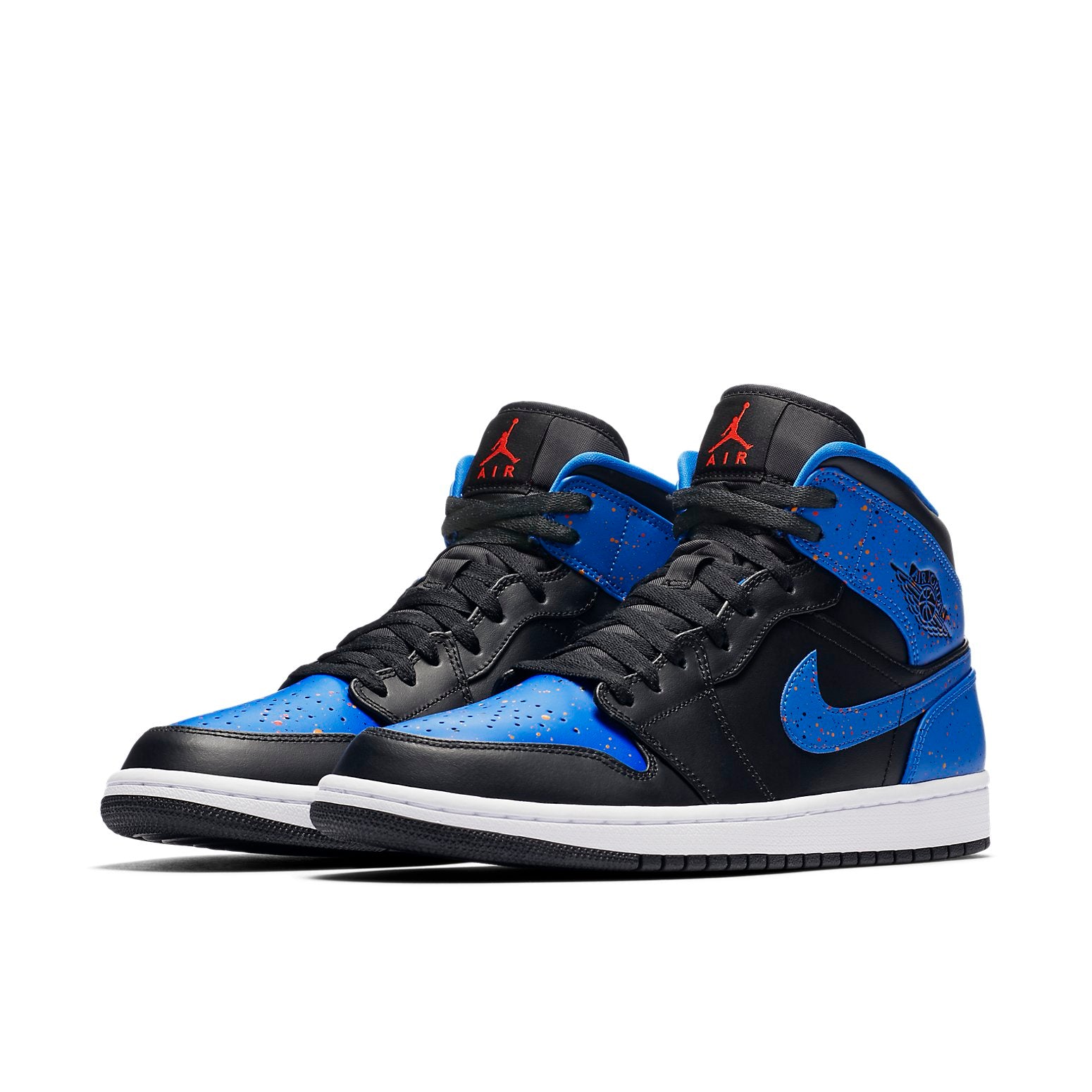 Air Jordan 1 Mid  Royal Splatter - Air Jordan 1 Mid  Royal Splatter - Jordan 1s - AIR Jordan 1