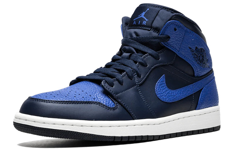 Air Jordan 1 Retro Mid  Obsidian Royal - Air Jordan 1 Retro Mid  Obsidian Royal - Jordan 1s - AIR Jordan 1