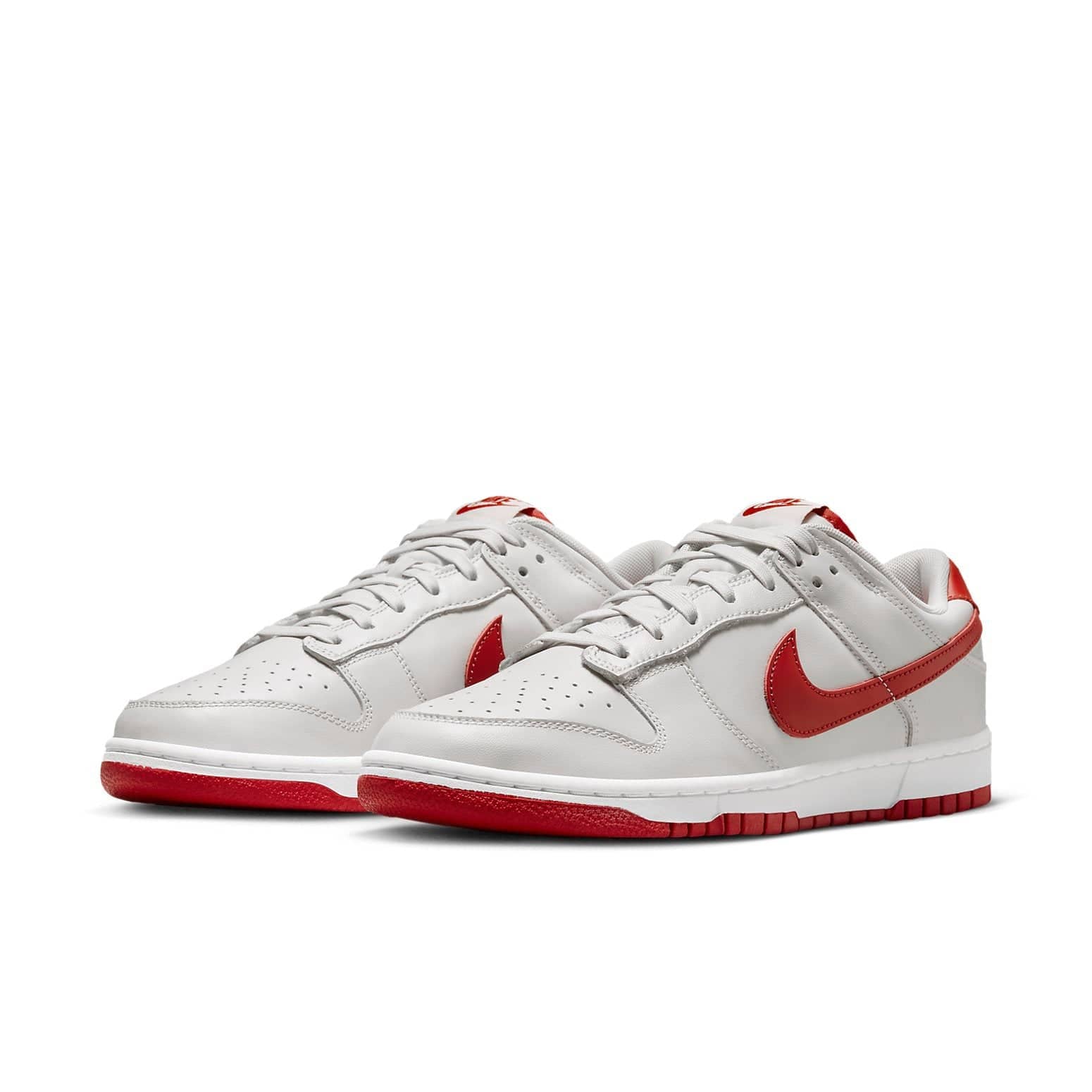 Nike Dunk Low  Vast Grey Varsity Red - Nike Dunk Low  Vast Grey Varsity Red - Jordan 1s - AIR Jordan 1