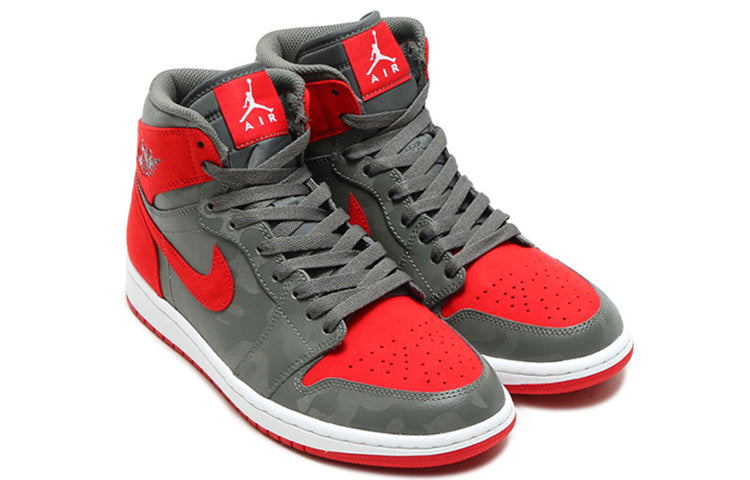 Air Jordan 1 Retro High Premium  Red Camo - Air Jordan 1 Retro High Premium  Red Camo - Jordan 1s - AIR Jordan 1