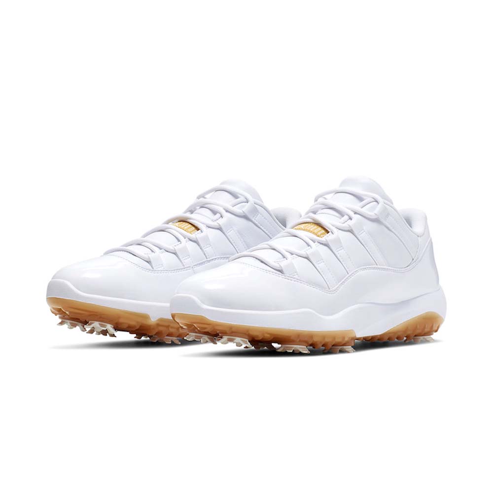 Air Jordan 11 Low Golf 'White Metallic Gold' - Air Jordan 11 Low Golf 'White Metallic Gold' - Jordan 1s - AIR Jordan 1