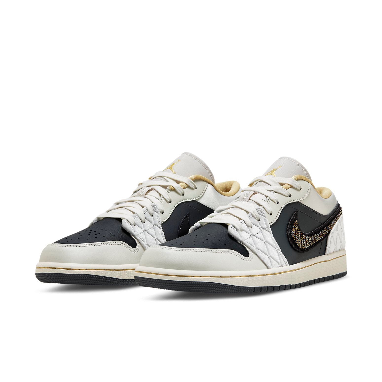 Air Jordan 1 Low SE  Beaded Swoosh - Air Jordan 1 Low SE  Beaded Swoosh - Jordan 1s - AIR Jordan 1