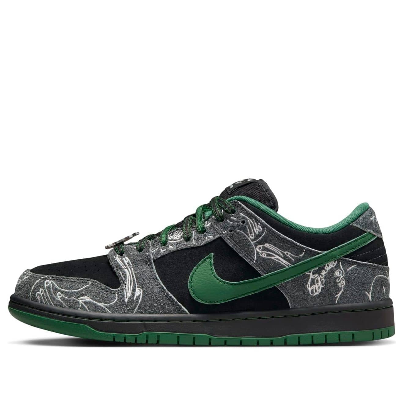Nike x There Skateboard SB Dunk Low Pro  Anthracite Gorge Green - Nike x There Skateboard SB Dunk Low Pro  Anthracite Gorge Green - Jordan 1s - AIR Jordan 1