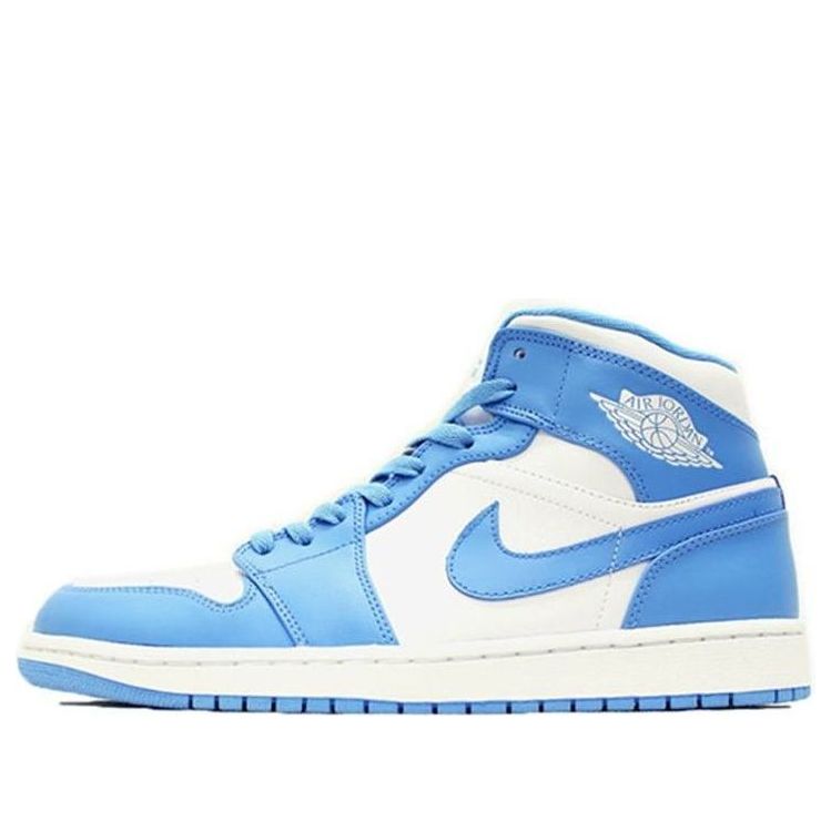 Air Jordan 1 Mid  UNC - Air Jordan 1 Mid  UNC - Jordan 1s - AIR Jordan 1