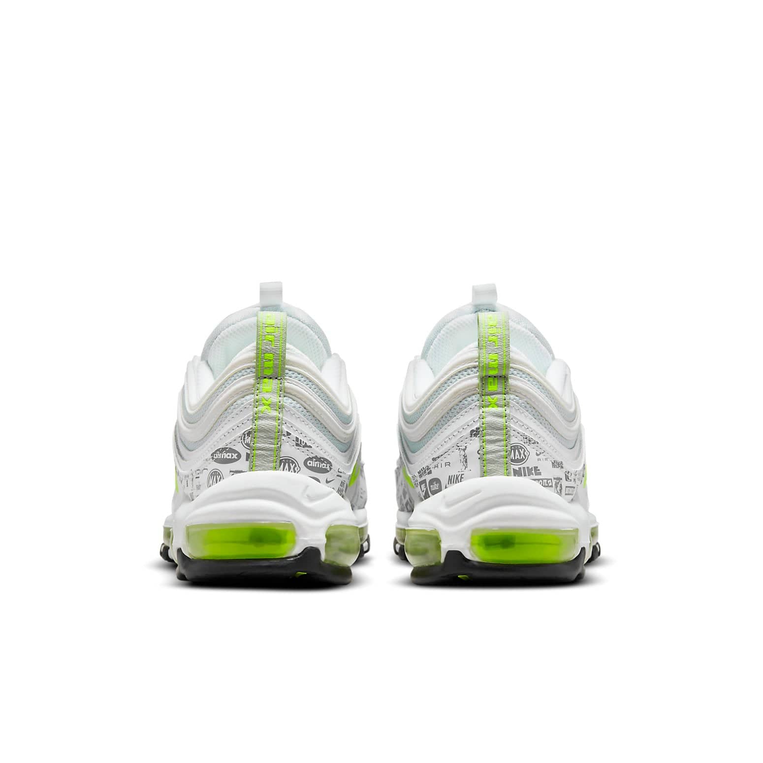 Nike Air Max 97  Reflective Logo White Volt - Nike Air Max 97  Reflective Logo White Volt - Jordan 1s - AIR Jordan 1