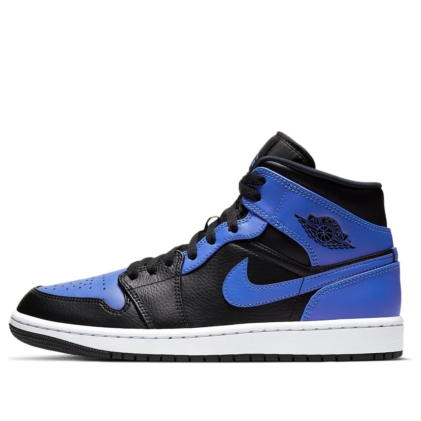 Air Jordan 1 Mid  Hyper Royal Black - Air Jordan 1 Mid  Hyper Royal Black - Jordan 1s - AIR Jordan 1