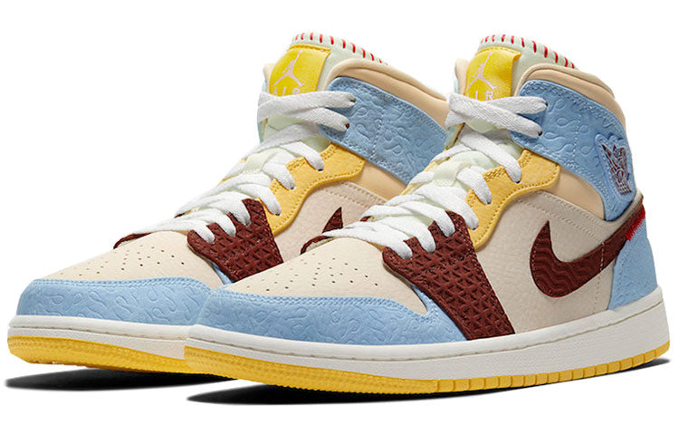 Maison Chateau Rouge x Air Jordan 1 Mid SE  Fearless - Maison Chateau Rouge x Air Jordan 1 Mid SE  Fearless - Jordan 1s - AIR Jordan 1