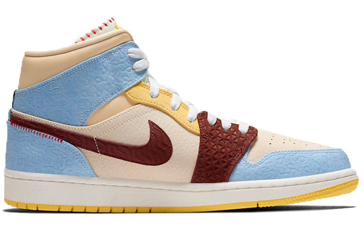 Maison Chateau Rouge x Air Jordan 1 Mid SE  Fearless - Maison Chateau Rouge x Air Jordan 1 Mid SE  Fearless - Jordan 1s - AIR Jordan 1