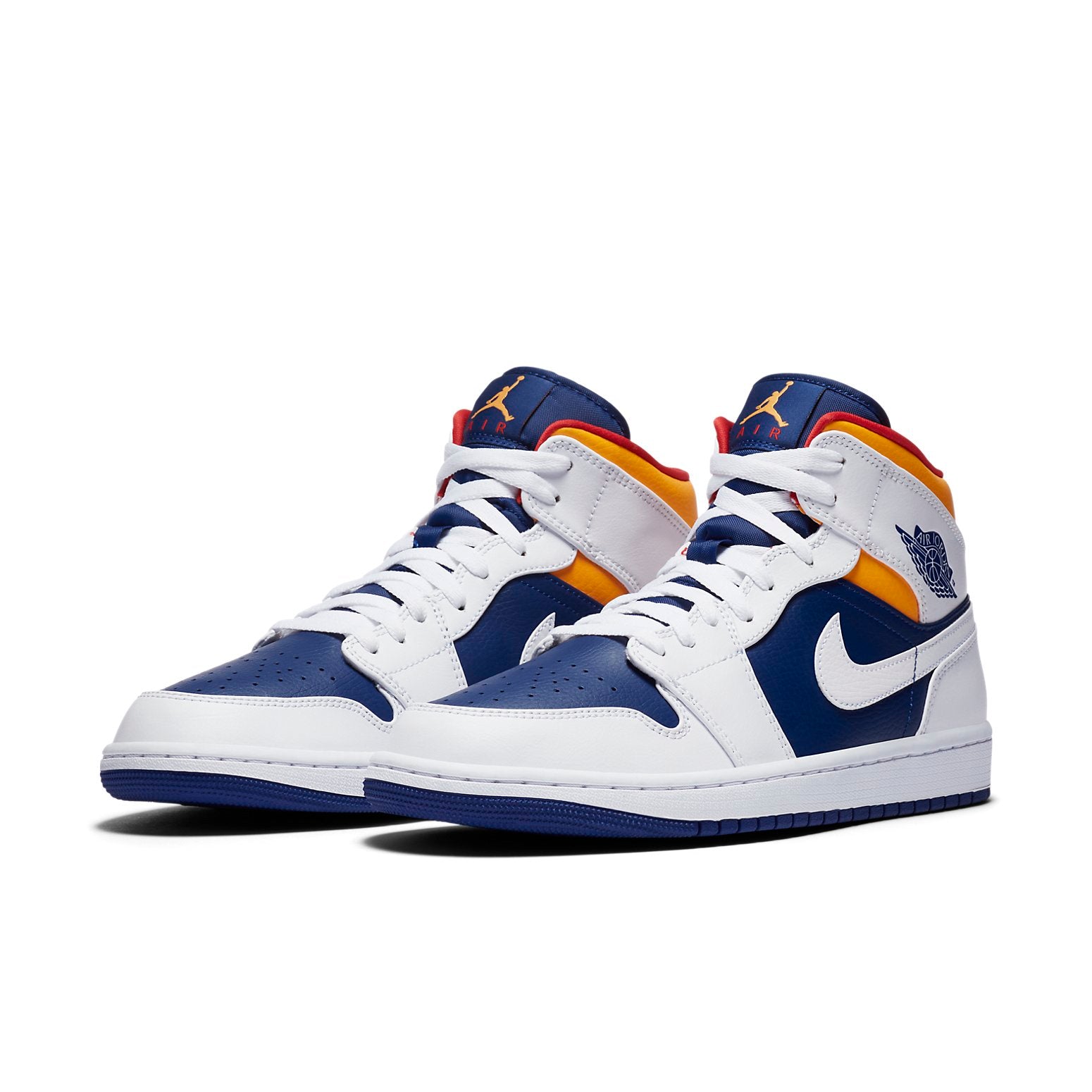 Air Jordan 1 Mid  White Deep Royal Blue - Air Jordan 1 Mid  White Deep Royal Blue - Jordan 1s - AIR Jordan 1