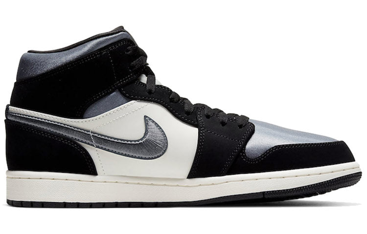 Air Jordan 1 Mid SE  Satin Smoke Grey - Air Jordan 1 Mid SE  Satin Smoke Grey - Jordan 1s - AIR Jordan 1