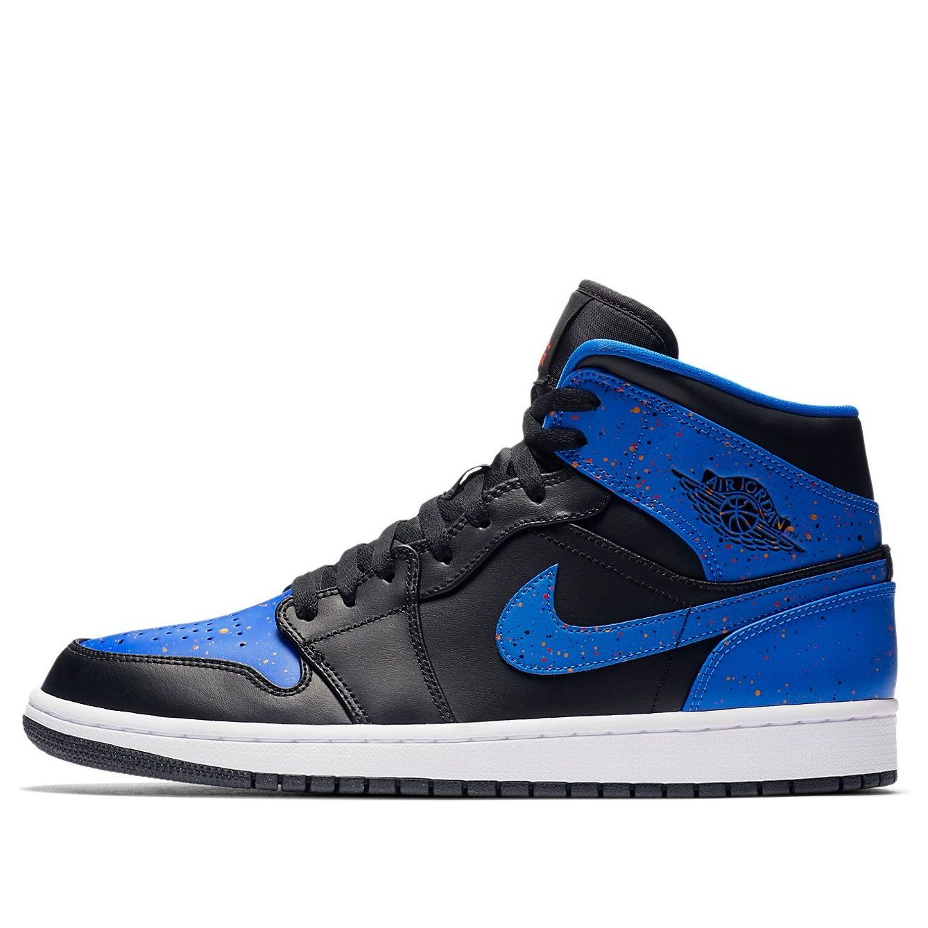 Air Jordan 1 Mid  Royal Splatter - Air Jordan 1 Mid  Royal Splatter - Jordan 1s - AIR Jordan 1