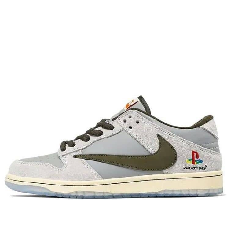 Nike x Travis Scott x PlayStation Dunk Low  Grey White - Nike x Travis Scott x PlayStation Dunk Low  Grey White - Jordan 1s - AIR Jordan 1