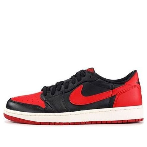Air Jordan 1 Retro Low OG  Bred - Air Jordan 1 Retro Low OG  Bred - Jordan 1s - AIR Jordan 1