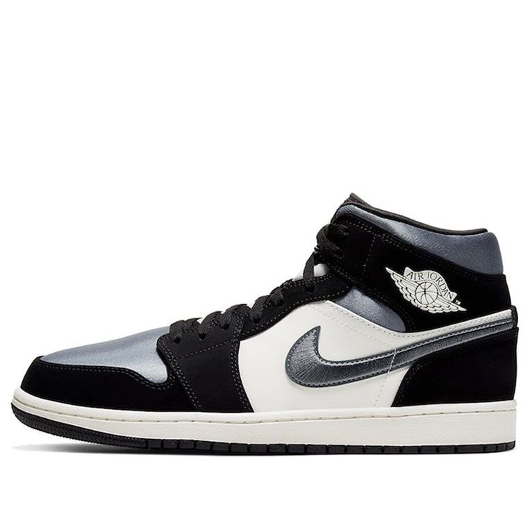 Air Jordan 1 Mid SE  Satin Smoke Grey - Air Jordan 1 Mid SE  Satin Smoke Grey - Jordan 1s - AIR Jordan 1