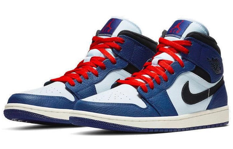 Air Jordan 1 Retro Mid SE  Deep Royal Blue - Air Jordan 1 Retro Mid SE  Deep Royal Blue - Jordan 1s - AIR Jordan 1