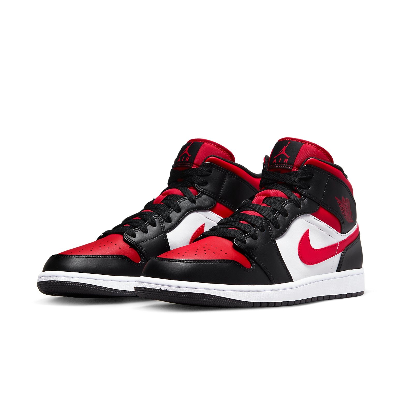 Air Jordan 1 Mid  Bred Toe - Air Jordan 1 Mid  Bred Toe - Jordan 1s - AIR Jordan 1