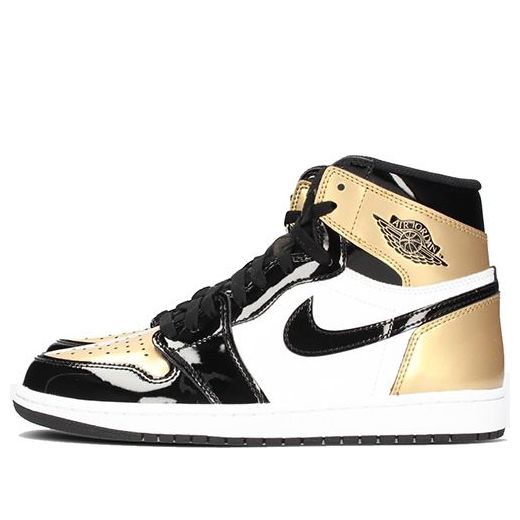 Air Jordan 1 Top3 Gold Toe  Black Gold - Air Jordan 1 Top3 Gold Toe  Black Gold - Jordan 1s - AIR Jordan 1