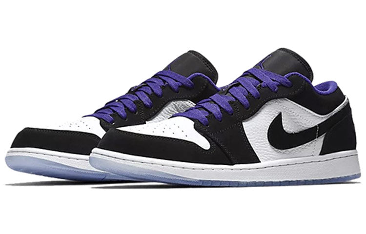 Air Jordan 1 Retro Low  White Black Dark Concord - Air Jordan 1 Retro Low  White Black Dark Concord - Jordan 1s - AIR Jordan 1
