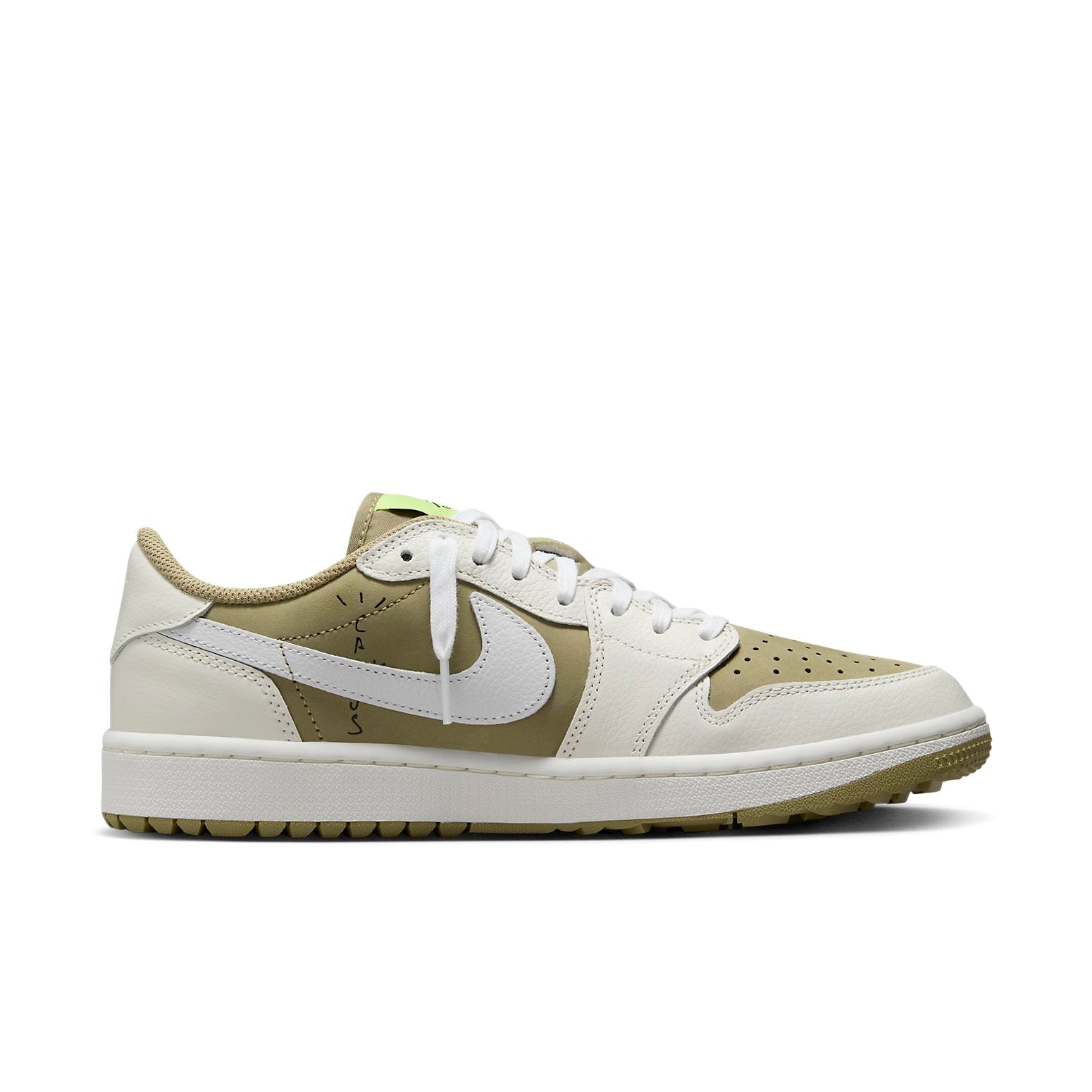 Air Jordan 1 Low Golf x Travis Scott  Olive - Air Jordan 1 Low Golf x Travis Scott  Olive - Jordan 1s - AIR Jordan 1