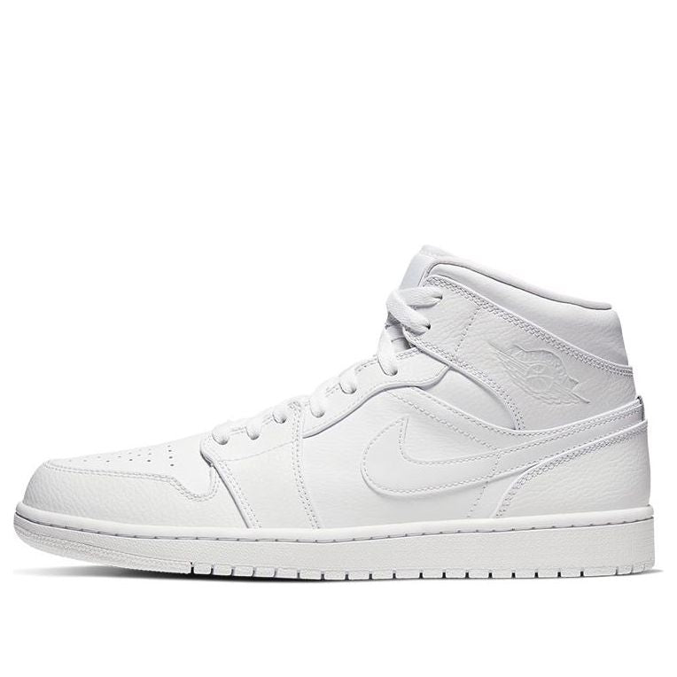 Air Jordan 1 Mid  White - Air Jordan 1 Mid  White - Jordan 1s - AIR Jordan 1