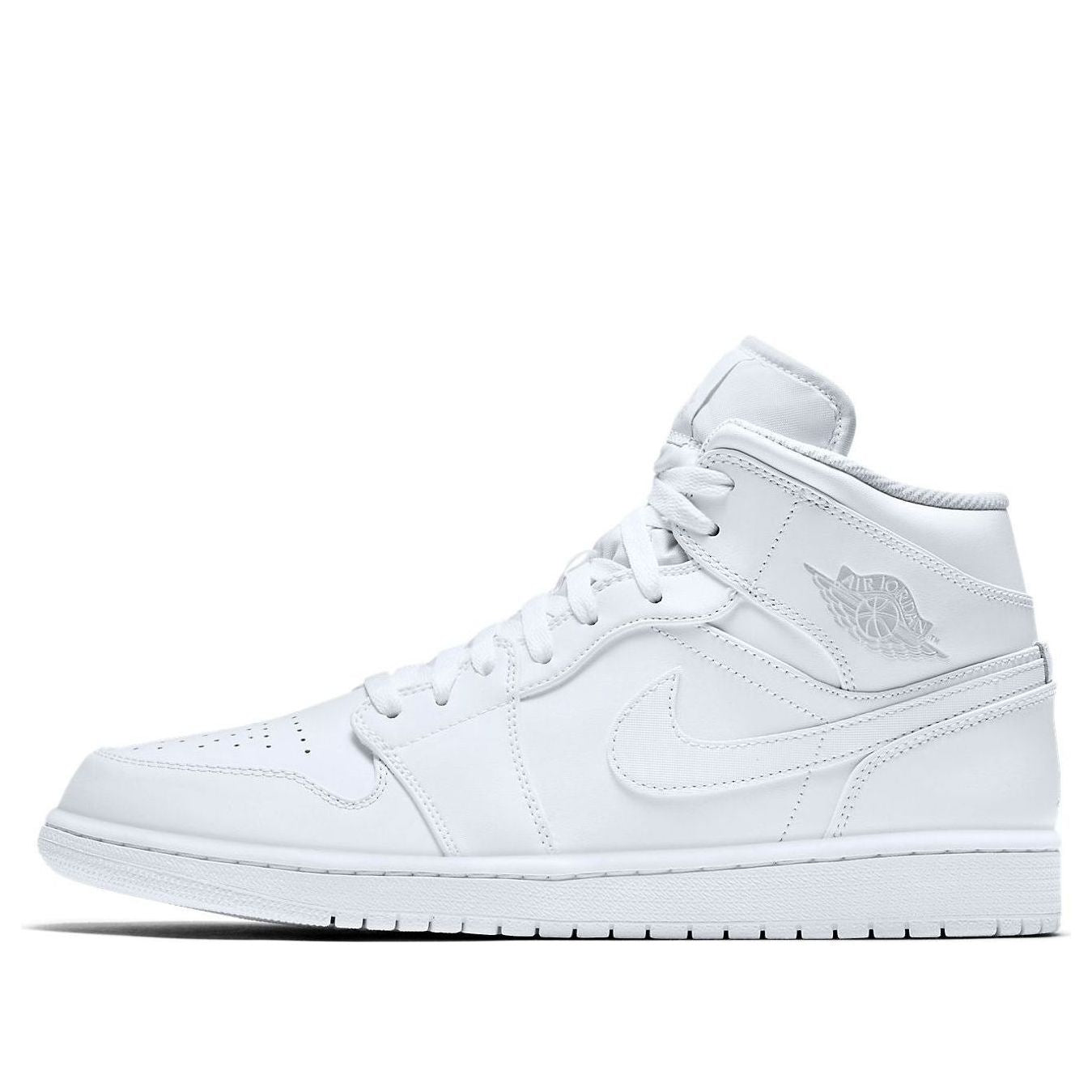 Air Jordan 1 Retro Mid  White Pure Platinum - Air Jordan 1 Retro Mid  White Pure Platinum - Jordan 1s - AIR Jordan 1