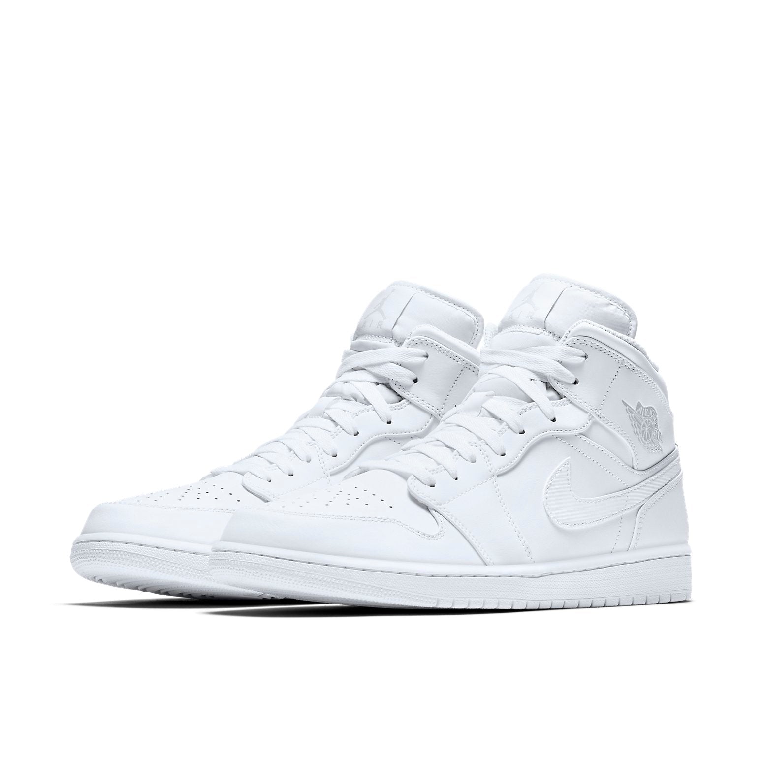 Air Jordan 1 Retro Mid  White Pure Platinum - Air Jordan 1 Retro Mid  White Pure Platinum - Jordan 1s - AIR Jordan 1