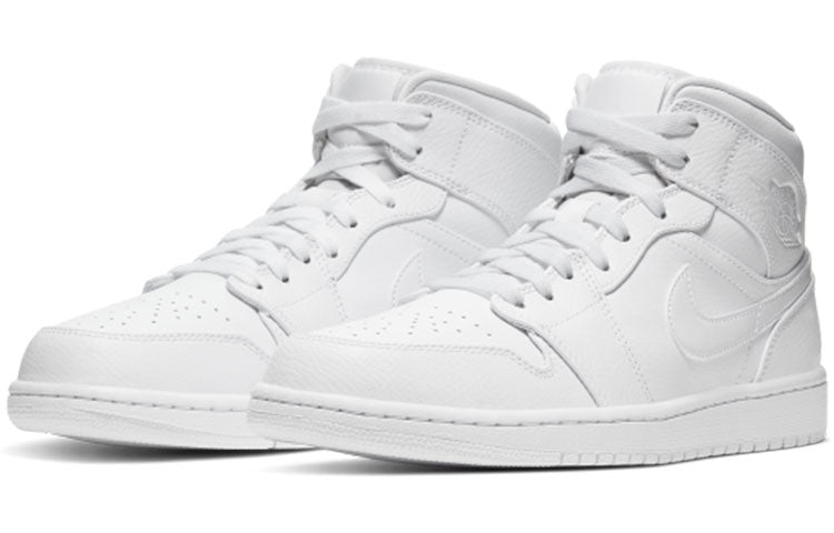 Air Jordan 1 Mid  White - Air Jordan 1 Mid  White - Jordan 1s - AIR Jordan 1