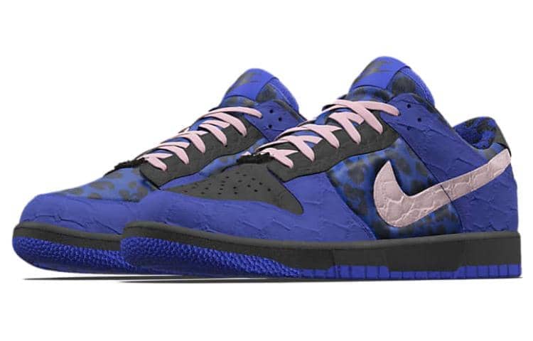 Nike Dunk Low Unlocked By You Custom Shoes  Blue - Nike Dunk Low Unlocked By You Custom Shoes  Blue - Jordan 1s - AIR Jordan 1