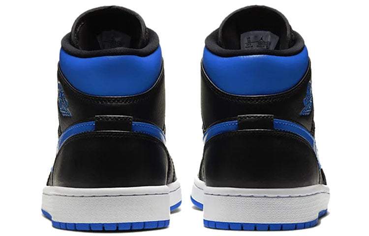 Air Jordan 1 Mid  Black Hyper Royal - Air Jordan 1 Mid  Black Hyper Royal - Jordan 1s - AIR Jordan 1