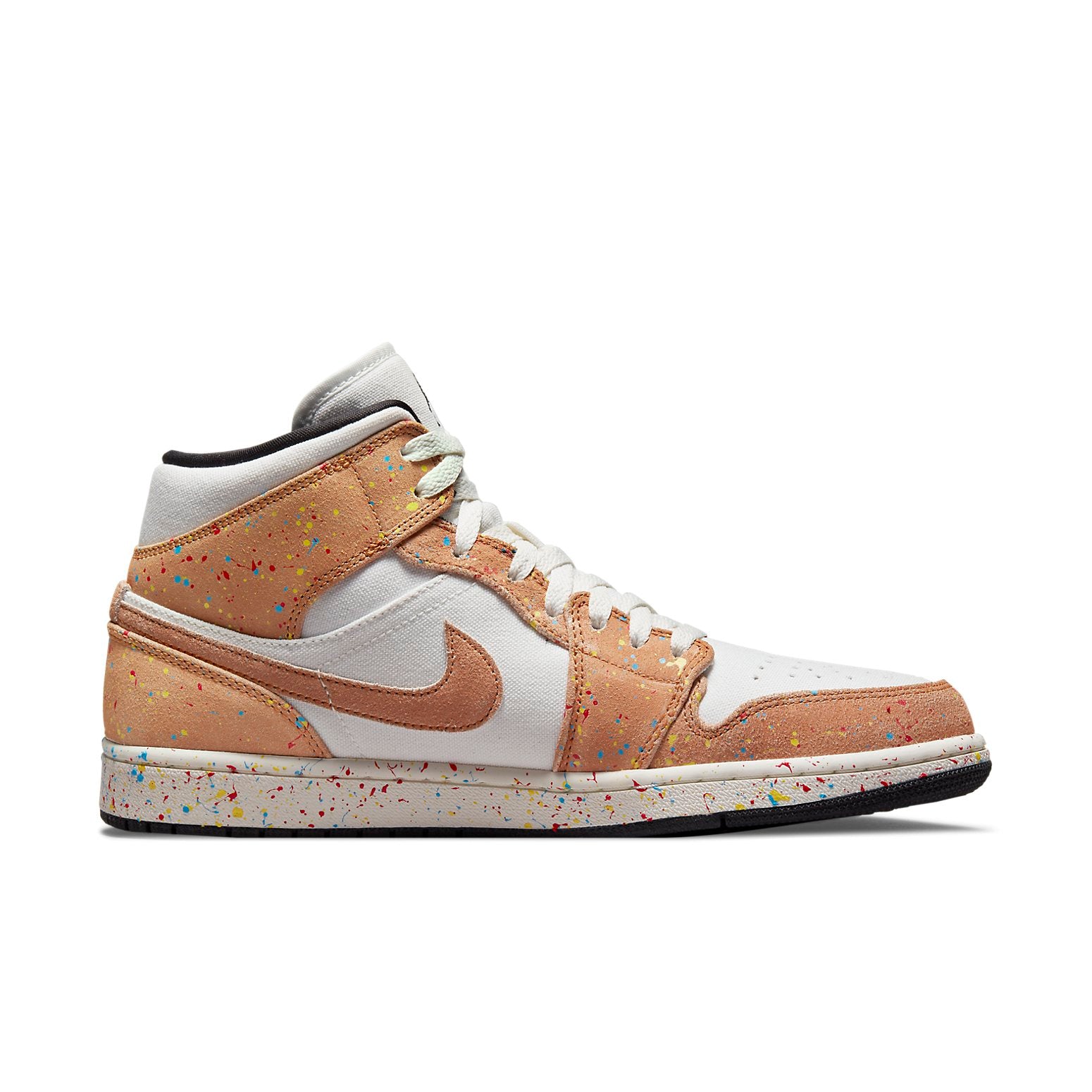 Air Jordan 1 Mid SE  Brushstroke Paint Splatter - Air Jordan 1 Mid SE  Brushstroke Paint Splatter - Jordan 1s - AIR Jordan 1