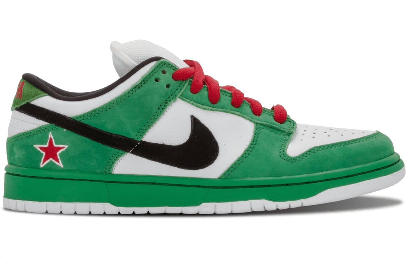 Nike Dunk Low Pro SB  Heineken - Nike Dunk Low Pro SB  Heineken - Jordan 1s - AIR Jordan 1