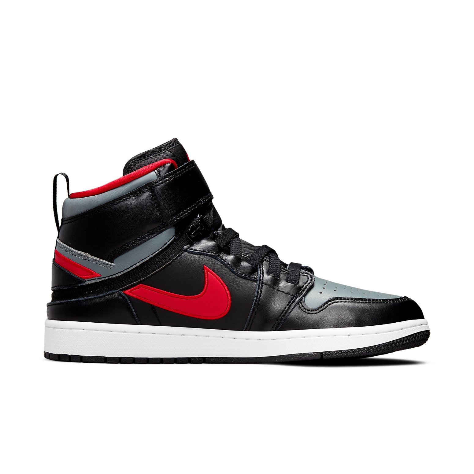 Air Jordan 1 High FlyEase  Smoke Grey Gym Red - Air Jordan 1 High FlyEase  Smoke Grey Gym Red - Jordan 1s - AIR Jordan 1