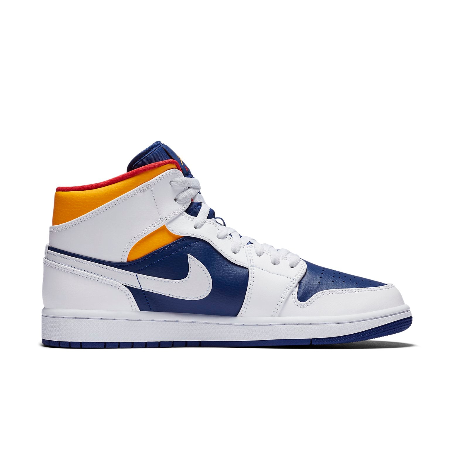 Air Jordan 1 Mid  White Deep Royal Blue - Air Jordan 1 Mid  White Deep Royal Blue - Jordan 1s - AIR Jordan 1