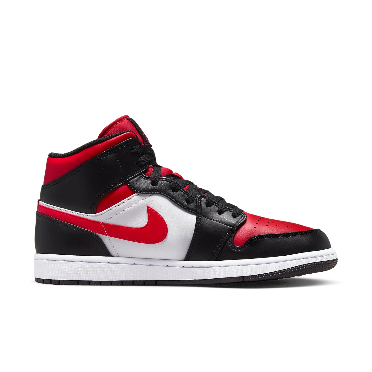 Air Jordan 1 Mid  Bred Toe - Air Jordan 1 Mid  Bred Toe - Jordan 1s - AIR Jordan 1