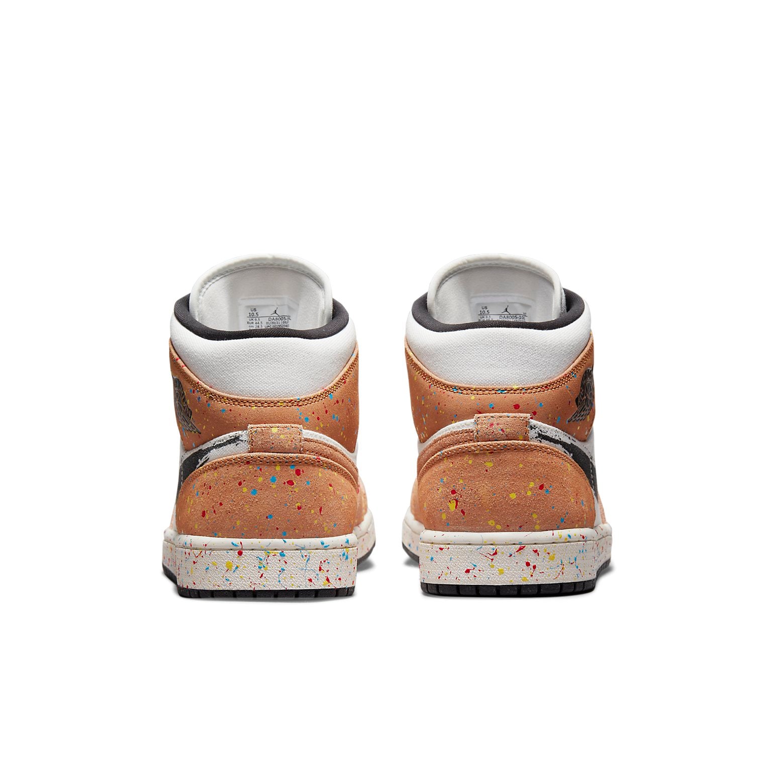 Air Jordan 1 Mid SE  Brushstroke Paint Splatter - Air Jordan 1 Mid SE  Brushstroke Paint Splatter - Jordan 1s - AIR Jordan 1