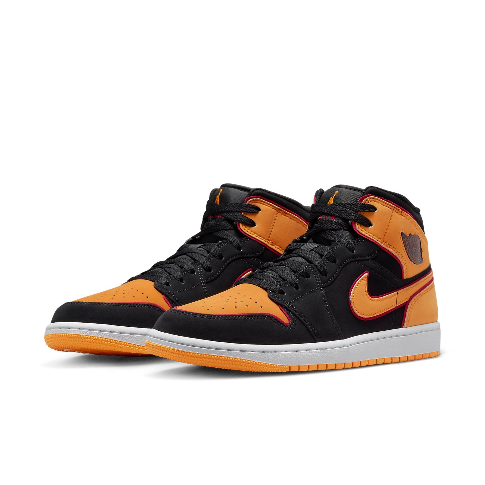 Air Jordan 1 Mid  Vivid Orange - Air Jordan 1 Mid  Vivid Orange - Jordan 1s - AIR Jordan 1
