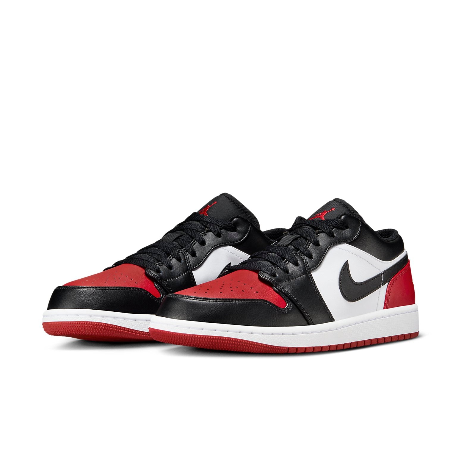 Air Jordan 1 Low  Bred Toe - Air Jordan 1 Low  Bred Toe - Jordan 1s - AIR Jordan 1