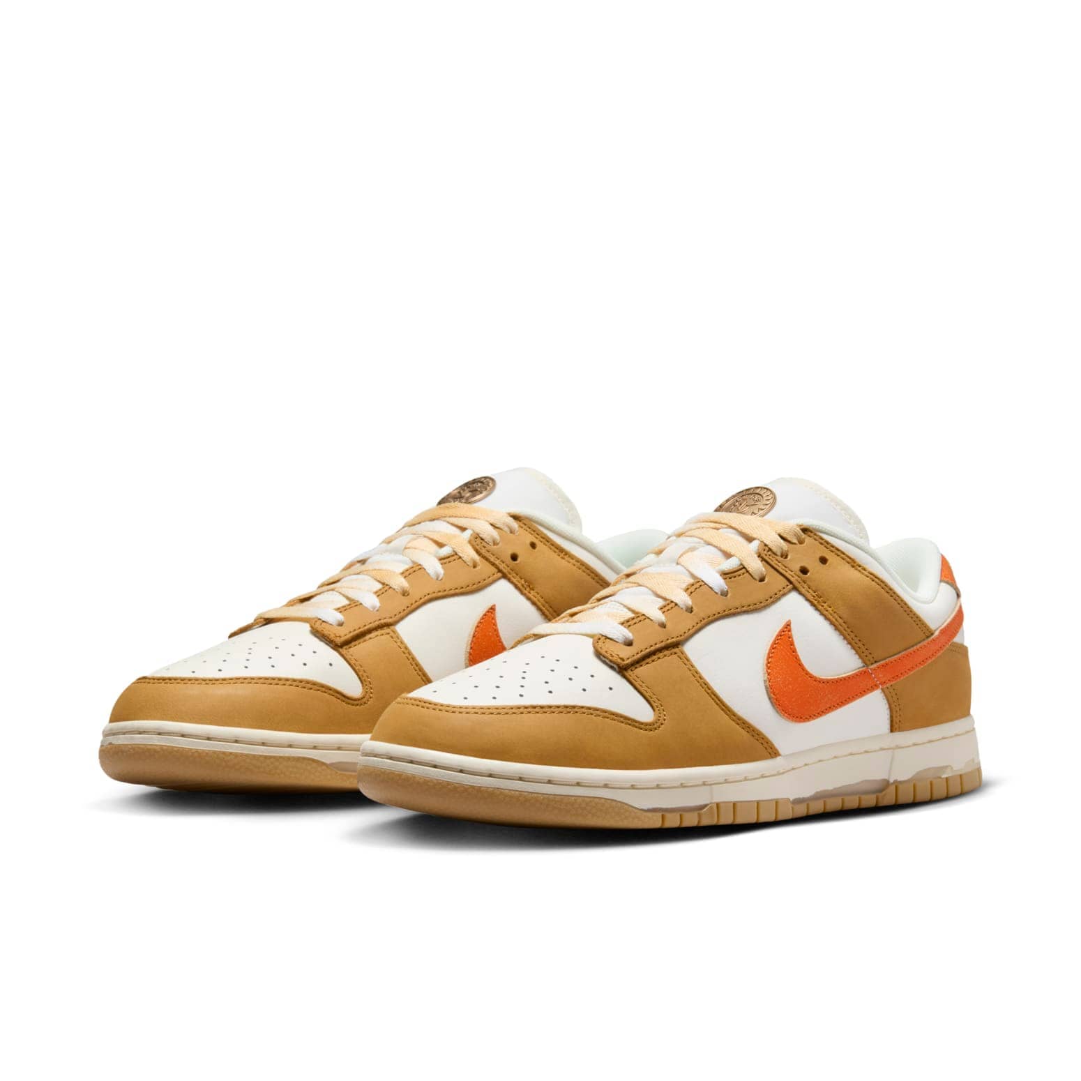 Nike Dunk Low Retro  Sail Safety Orange Wheat - Nike Dunk Low Retro  Sail Safety Orange Wheat - Jordan 1s - AIR Jordan 1