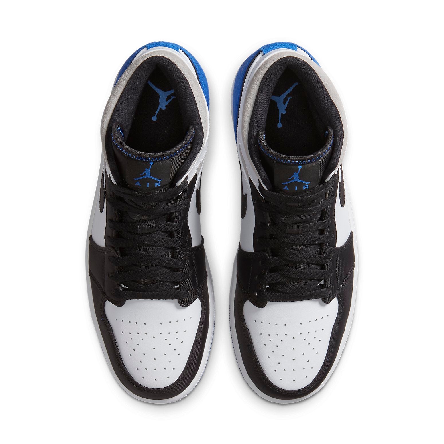 Air Jordan 1 Mid SE  Royal Black Toe - Air Jordan 1 Mid SE  Royal Black Toe - Jordan 1s - AIR Jordan 1