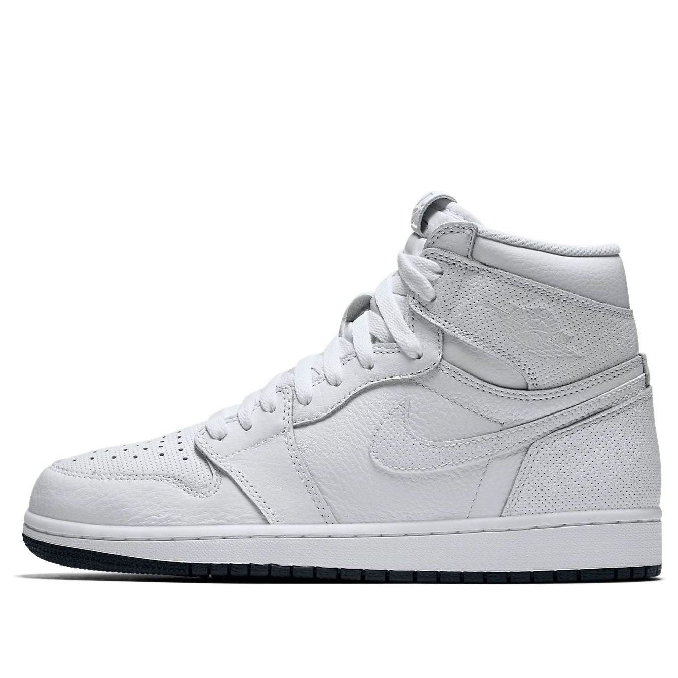 Air Jordan 1 Retro High OG  White Perforated - Air Jordan 1 Retro High OG  White Perforated - Jordan 1s - AIR Jordan 1