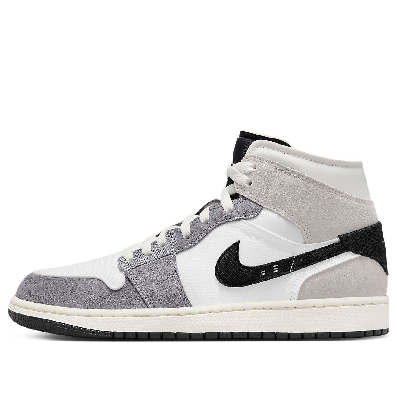 Air Jordan 1 Mid SE Craft  Inside Out - Cement Grey - Air Jordan 1 Mid SE Craft  Inside Out - Cement Grey - Jordan 1s - AIR Jordan 1