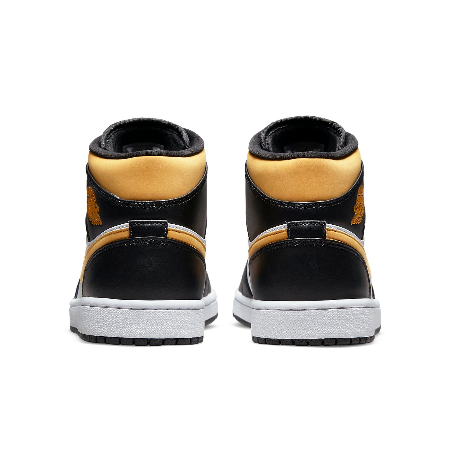 Air Jordan 1 Mid  Black University Gold - Air Jordan 1 Mid  Black University Gold - Jordan 1s - AIR Jordan 1