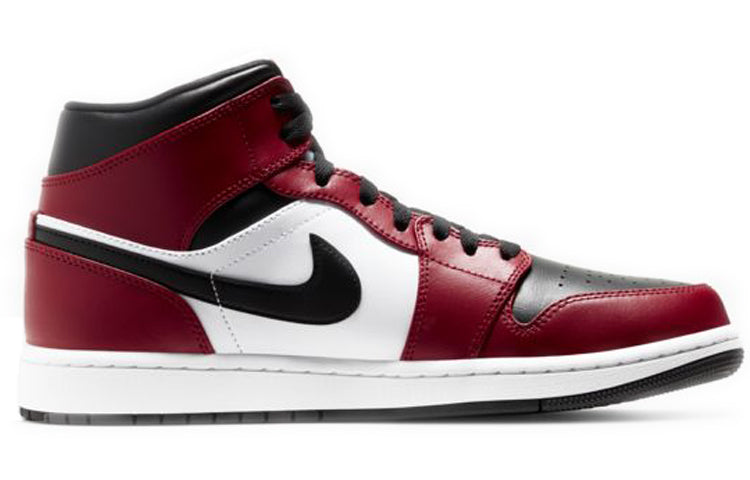 Air Jordan 1 Mid  Chicago Black Toe - Air Jordan 1 Mid  Chicago Black Toe - Jordan 1s - AIR Jordan 1